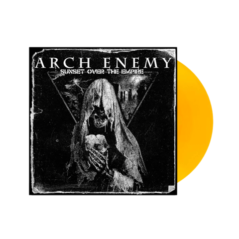 Sunset Over The Empire by Arch Enemy - Limited Transparent Orange Vinyl Single - shop now at Arch Enemy store
